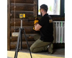 Лазерный уровень DQB, 30 м, зеленый луч, батарейки, сумка Denzel-foto27