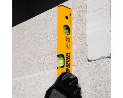 Уровень алюминиевый, 400 мм, фрезерованный, 3 глазка Denzel-foto7