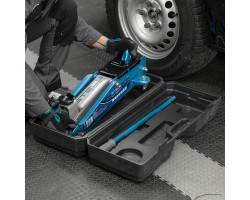 Домкрат гидравлический подкатной, высокий подъем, 3т, SUV, 190-535 мм, в кейсе Stels-foto17