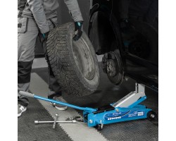 Домкрат гидравлический подкатной, высокий подъем, 3т, SUV, 190-535 мм, в кейсе Stels-foto20