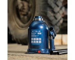 Домкрат гидравлический бутылочный телескопический, 10 т, подъем 180-430 мм Stels-foto12