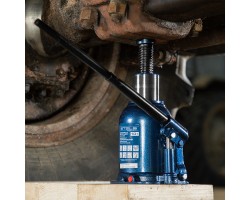 Домкрат гидравлический бутылочный телескопический, 10 т, подъем 180-430 мм Stels-foto16