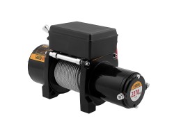 Лебедка автомобильная электрическая LB-2200, 2.2 т, 3.3 кВт, 12 В Denzel-foto4