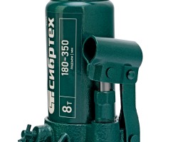 Домкрат гидравлический бутылочный, 8 т, 180-350 мм Сибртех-foto8