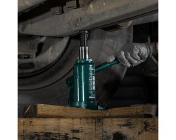 Домкрат гидравлический бутылочный, 8 т, 180-350 мм Сибртех-foto15