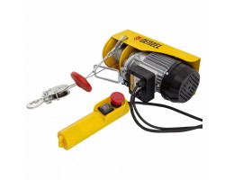 Тельфер электрический TF-250, 0.25 т, 540 Вт, высота 12 м, 10 м/мин Denzel 