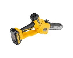 Цепная мини-пила аккумуляторная бесщет., СCS-200BL, шина 200 мм, Li-Ion, 20 В Denzel-foto7
