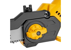 Цепная мини-пила аккумуляторная бесщет., СCS-200BL, шина 200 мм, Li-Ion, 20 В Denzel-foto19