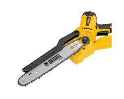 Цепная мини-пила аккумуляторная бесщет., СCS-200BL, шина 200 мм, Li-Ion, 20 В Denzel-foto30