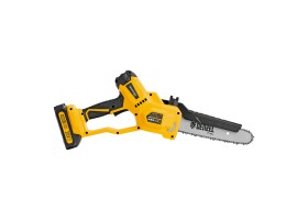 Цепная мини-пила аккумуляторная бесщет., СCS-200BL, шина 200 мм, Li-Ion, 20 В Denzel-foto9