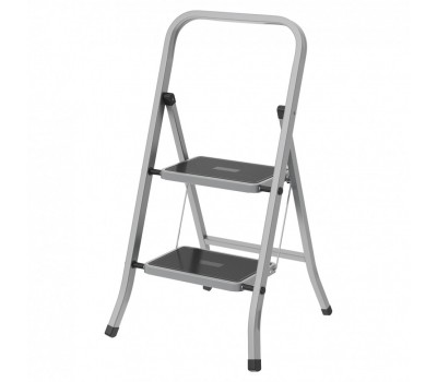 Стремянка 2 ступени, с резиновыми ковриками, Россия Сибртех