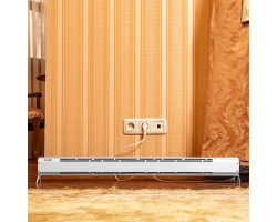 Конвектор электрический плинтусный ATRIC-450, 230 В, 450 Вт, ТЭН Denzel-foto16