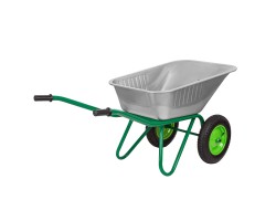 Тачка садово-строительная, 2-х колесная, грузоподъемность 320 кг, объем 100 л Сибртех-foto2