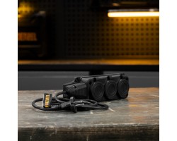 Шнур сетевой Energy Series, ПВС, 1,5 м, 2 x 1 мм, с неразборной вилкой, черный, Denzel-foto11