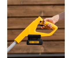 Портативная аккумуляторная газонокосилка CLM-22, Li-ion, 20В, 220 мм // Denzel-foto26