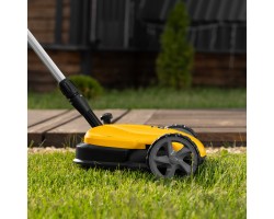 Портативная аккумуляторная газонокосилка CLM-22, Li-ion, 20В, 220 мм // Denzel-foto25