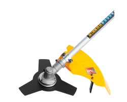 Триммер электрический TE-1200, 1200 Вт, 380 мм, катушка + диск, разборная штанга Denzel Новинка-foto2