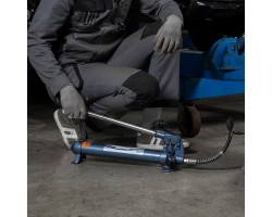 Растяжка гидравлическая, 10 т, набор из 17 предметов, 7 сменных насадок, в металлическом кейсе Stels-foto17