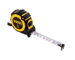 Рулетка 3м х 16мм, автоматич. фиксац., нейлон. покрытие, магнит. зацеп, двухстор. разметка Denzel-foto5
