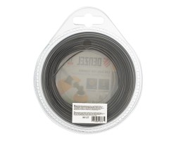 Леска для триммера, двухкомпонентная круглая 2 мм, 15 м Extra cord Denzel-foto3