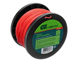 Леска для триммера круглая, на DIN катушке, 2.4 мм х 160 м, Сибртех