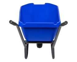 Тачка садово-строительная с пластиковым корытом, грузоподъемность 175 кг, объем 90 л Сибртех-foto8