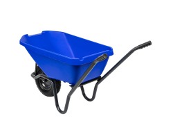 Тачка садово-строительная с пластиковым корытом, грузоподъемность 175 кг, объем 90 л Сибртех-foto3