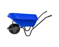 Тачка садово-строительная с пластиковым корытом, грузоподъемность 175 кг, объем 90 л Сибртех-foto5