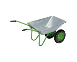 Тачка садовая, 2-х колесная, грузоподъемность 120 кг, объем 65 л Сибртех-foto2