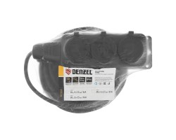 Удлинитель-шнур силовой Top Series, КГТТ, 10 м, 3 розетки, 3 x 1,5 мм Denzel-foto5