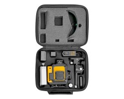 Лазерный уровень мультипризменный DLV-360-4C, 30 м, зеленый луч, Li-Ion 2,4 Aч, кейс// Denzel-foto3