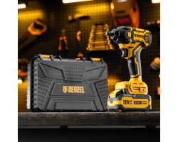 Гайковерт ударный аккумуляторный бесщет. CIWH-BL-20-350, Li-Ion, 20 В// Denzel-foto21