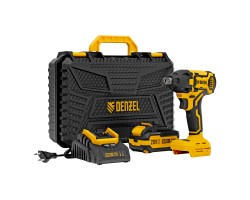 Гайковерт ударный аккумуляторный бесщет. CIWH-BL-20-350, Li-Ion, 20 В// Denzel