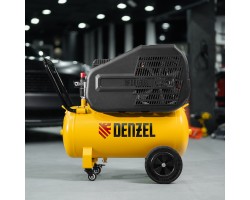 Компрессор воздушный рем. привод BCI 2100/50, 2,1 кВт, 50 литров, 400 л/мин Denzel-foto51