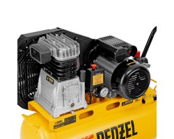 Компрессор воздушный рем. привод BCI 2100/50, 2,1 кВт, 50 литров, 400 л/мин Denzel-foto15