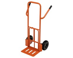 Тележка ручная двухколесная TTP2-01.00.000, грузоподъемность 190 кг, пневматические колеса d 260 мм, платформа 580 х 290 мм Сибртех-foto3