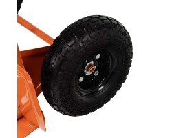 Тележка ручная двухколесная TTP2-01.00.000, грузоподъемность 190 кг, пневматические колеса d 260 мм, платформа 580 х 290 мм Сибртех-foto10