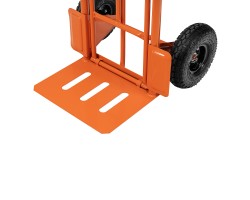 Тележка ручная двухколесная TTP2-01.00.000, грузоподъемность 190 кг, пневматические колеса d 260 мм, платформа 580 х 290 мм Сибртех-foto8