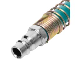 Шланг спиральный воздушный 8 х 12 мм, 18 бар, с быстросъемными соединениями, 15 м Stels-foto3