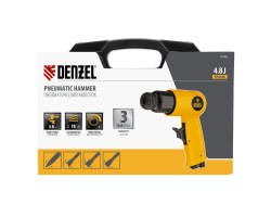 Пневматический молоток НР4500 + набор насадок, 113 л/мин, 4500 уд/мин Denzel-foto17