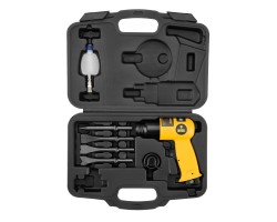 Пневматический молоток НР4500 + набор насадок, 113 л/мин, 4500 уд/мин Denzel-foto14