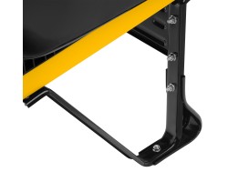 Тачка строительная, усиленная, объем 140 л, 250 кг, двухколесная, колесо 15х6.00-6 Denzel-foto9