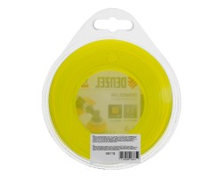 Леска для триммера, квадрат 2 мм х 15 м, блистер Flex cord Denzel-foto3