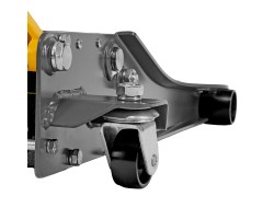 Домкрат гидравлический подкатной, 3 т, 75-500 мм, быстрый подъем, низкий подхват, проф. Denzel-foto26