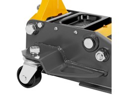 Домкрат гидравлический подкатной, 3 т, 75-500 мм, быстрый подъем, низкий подхват, проф. Denzel-foto27