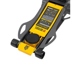 Домкрат гидравлический подкатной, 3 т, 75-500 мм, быстрый подъем, низкий подхват, проф. Denzel-foto16