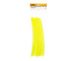 Леска для триммера, квадратная нарезанная 2 мм х 30 см, 50 шт Flex cord Denzel-foto6