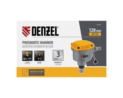 Пневматический молоток HP120 для одиночных гвоздей до 120 мм// Denzel-foto11
