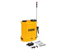 Опрыскиватель ранцевый аккумуляторный D-12LA, 12 л, 12 В, 8 Ач// Denzel Новинка-foto11