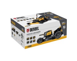 Газонокосилка аккумуляторная самоходная бесщет., RLMS560-62, 560 мм, Li-ion, 62В Denzel Новинка-foto7